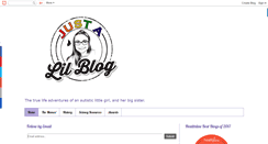 Desktop Screenshot of justalilblog.com