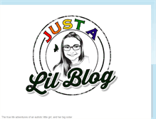 Tablet Screenshot of justalilblog.com